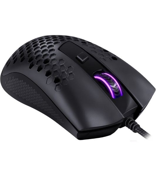 Мышь проводная REDRAGON Storm Basic чёрный, 12400 dpi, USB, кнопки - 5