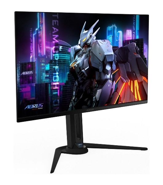 Монитор 31.5' Gigabyte AORUS FO32U2-EK QD-OLED 3840x2160, 240 Гц, 0.03 мс, 16:9, 1000 кд/м², DisplayHDR True Black 400, DP 2.1, HDMI 2.1, USB-C, USB Hub (3x USB 3.2), 3.5 Jack, FreeSync Premium Pro, KVM, динамики (2x5 Вт), черный