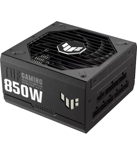 Блок питания ASUS TUF-GAMING-850G (90YE00S2-B0NA00), 850Вт, 80 PLUS Gold, 135мм, модульный, черный