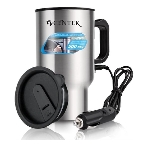 Автомобильная Centek CT-0090 35 Вт, 500 мл, сталь, работа от прикуривателя, гермет. крышка, фото2