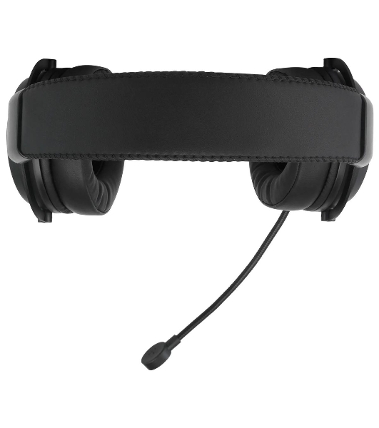 Гарнитура Acer AHW120 чёрный, проводная, USB, подсветка