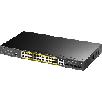 Коммутатор Cudy GS2028PS4-300W, 24×1 Гбит/с, 4×1 Гбит/с SFP, фото 1
