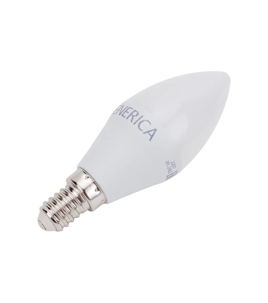 Лампа cветодиодная LED IEK LL-C35-12-230-30-E14-G C35 свеча 12Вт 230В 3000К E14 GENERICA