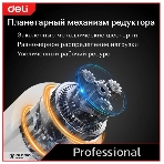 Дрель-шуруповерт Deli DE-CZ16-1A2, 16 В, 2 Ач, 44 Нм, бесщеточный, ударный, фото10