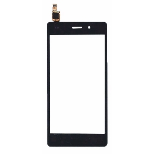 Сенсорное стекло (тачскрин) для Huawei P8 Lite, черное