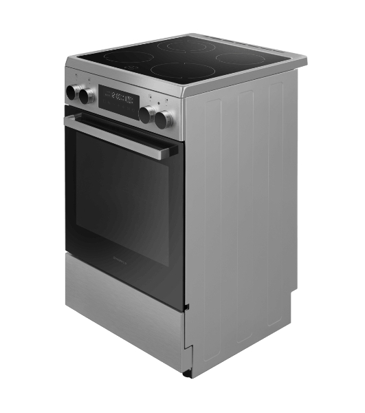 Плита электрическая Maunfeld MEC511CS09TD серебристый, конфорок 4 шт, духовка 59 л, 50 см x 85 см x 60 см