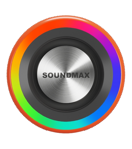 Портативная колонка SOUNDMAX SM-PS5024B оранжевый