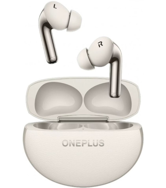 Наушники TWS OnePlus Buds Pro 3 E512A белый (лунный), внутриканальные, Bluetooth, активное шумоподавление, беспроводная зарядка, до 10 ч