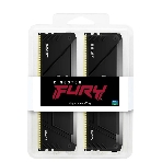 Оперативная память Kingston Fury Beast, DDR4, 32GB (2x16GB), 3200MHz, CL16, DIMM, с радиатором, RGB, черный, фото2