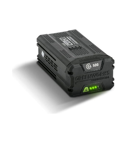 Аккумулятор GreenWorks 82V (модель G82B5) (2914607) - это литий ионная (Li-ion) батарея, силой тока 5 ампер/час и выполненная по самым передовым технологиям.Применяется в линейке всех устройств Greenworks 82V Coммercial.Аккумулятор состоит из ячеек производства японской компании LG. Ячейки этого производителя обладают самыми высокими показателями по емкости и выдаваемому напряжению, и относятся к классу A++. Батарея снабжена специальной платой управления, благодаря которой ячейки заряжаются и разряжаются равномерно и одновременно, что значительно продлевает срок жизни аккумулятора (среднее время 7 лет), а также отсутствует эффект потери мощности инструмента при разряде. Для надежной работы аккумулятор снабжен чипом, который защищает его от перезаряда, перегрева и глубокого разряда.Благодаря высокотехнологичным ячейкам, плате управления и защитному чипу, аккумулятор обладает долгим сроком службы - до 2000 циклов заряда-разряда. Корпус - ударопрочный, с прорезинен