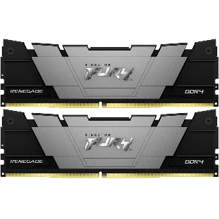 Оперативная память Kingston Fury Renegade, DDR4, 16GB (2x8GB), 4800MHz, CL19, DIMM, с радиатором, черный