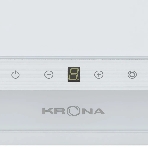 Вытяжка наклонная Krona Irma A 600 White S белый/серебристый, 59.5 см, 1300 куб. м/ч, 65 дБ, фото3