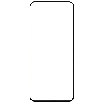 Защитное стекло для экрана Redline черный для Realme 12 4G 2.5D 1шт. (УТ000039355), фото 1