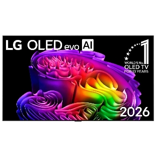Телевизор LG 77' OLED77G6RLA, черный-серебристый, OLED 3840x2160 4K Ultra HD, 120Hz, webOS
