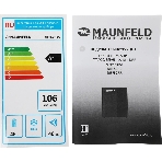 Холодильник Maunfeld MFF50RBG бежевый однокамерный 50л, фото12