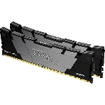 Оперативная память Kingston Fury Renegade, DDR4, 16GB (2x8GB), 4800MHz, CL19, DIMM, с радиатором, черный, фото2