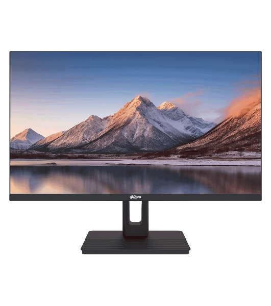 Монитор 23.8' Dahua DHI-LM24-C301B IPS 2560x1440, 100 Гц, 5 мс, 16:9, 300 кд/м², 1xHDMI, 1xDP, выход на наушники, черный