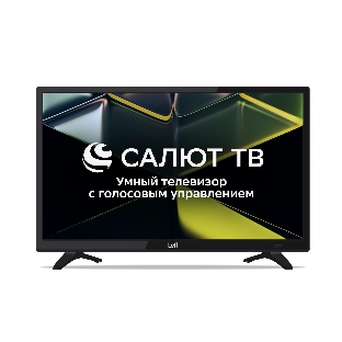 Телевизор LEFF 24' 24H690T черный DLED HD 60Hz Smart TV Салют ТВ