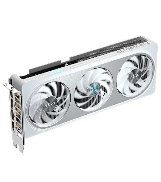 Видеокарта Gigabyte PCI-E 5.0 GV-N5060AERO OC-8GD 1.0 NVIDIA GeForce RTX 5060 8Gb 128bit GDDR7 2595/28000 HDMIx1 DPx3 HDCP Ret