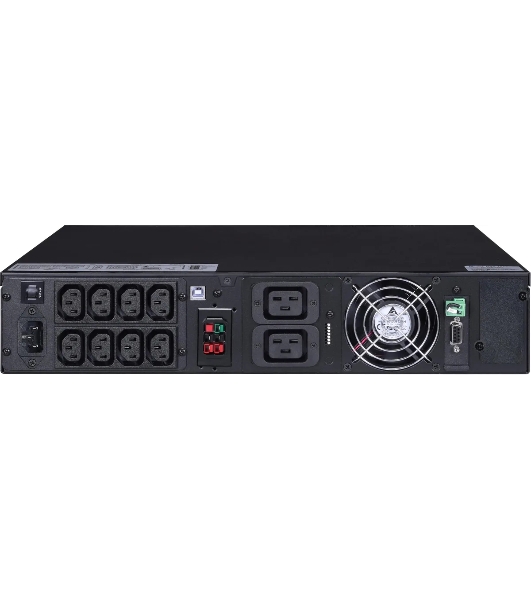 Источник бесперебойного питания Powercom Next, On-Line, 2000VA/2000W, Rack/Tower, 8*IEC320-C13 + 2*C19, LCD, Serial+USB, SmartSlot, подкл. доп. Бат.