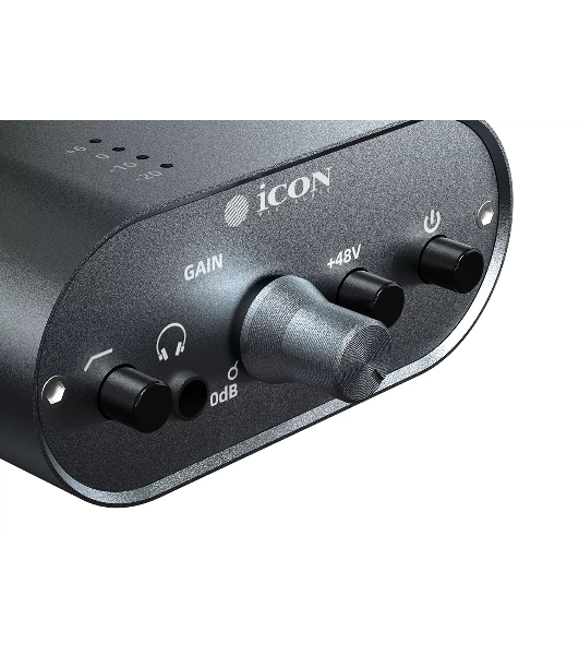Микрофонный предусилитель 110906A2052 Icon MobilePre со встроенным Li-Ion аккумулятором
