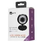 Веб-камера ACD Vision UC100 640x480, 30 кадр/с, USB Type-A, микрофон (2 шт, шумоподавление), автоосвещение, универсальное крепление, фото8