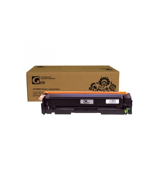 Картридж лазерный GalaPrint GP-W2031A (415A) голубой (2100 стр) для HP LaserJet Pro M454dn/M454dw/M479fdw/M479fnw/M479dw/M479fdn