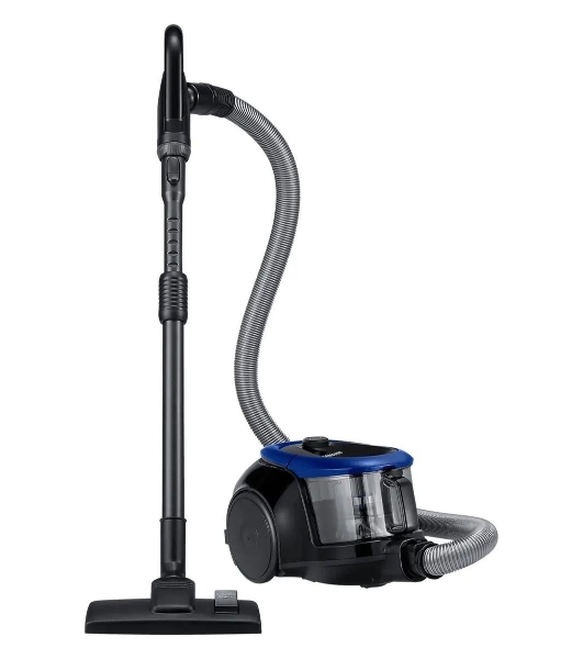 Пылесос Samsung VC18M21A0SB/EV синий/черный, 380/1800 Вт, уборка сухая, пылесборник контейнер 1.5 л