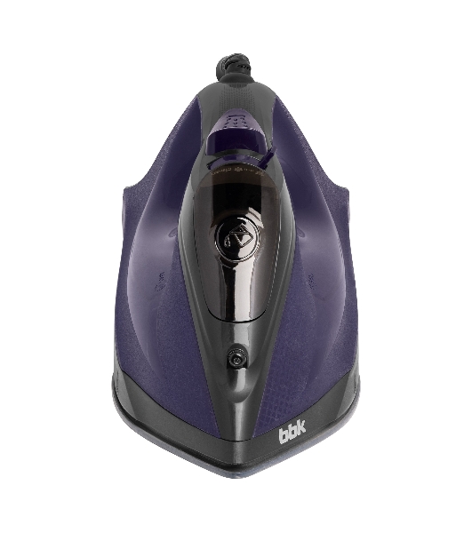 Утюг BBK ISE-2413 (B/V) черный/фиолетовый, 2400 Вт, 40 г/мин, 140 г/мин, 450 мл
