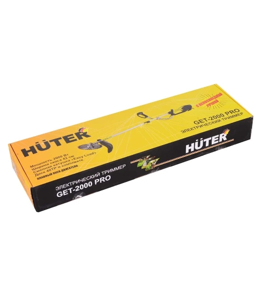 Триммер электрический Huter GET-2000 PRO, от сети, 2000 Вт