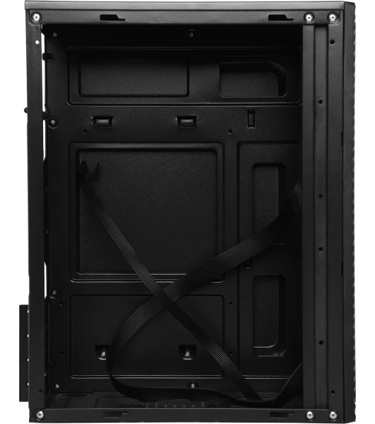 Компьютерный корпус Accord Entry ACC-2053B черный без БП mATX 1x80мм 1x120мм 2xUSB2.0 audio