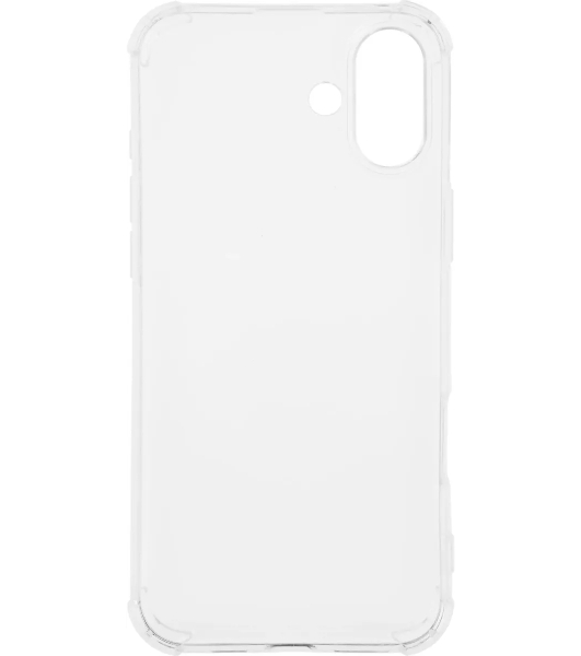 Чехол (клип-кейс) BoraSCO для Apple iPhone 16 Plus Bumper Case прозрачный (73520)