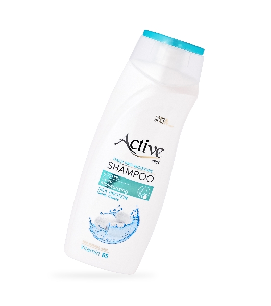 Шампунь увлажняющий Active CARE & BEAUTY. С протеинами шелка и витамином B5, 350 мл (512102051)