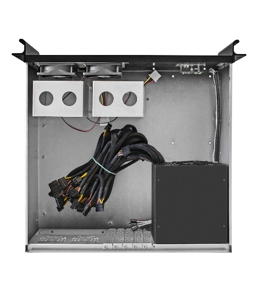 Серверный корпус ExeGate Pro 3U390-11 (RM 19', высота 3U, глубина 390, БП 1200PAS, USB)