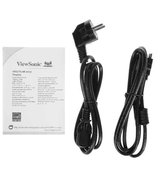 Монитор ViewSonic 31.5' VX3276-4K-MHD-2 серебристый VA LED 16:9 HDMI M/M матовая 350cd 178гр/178гр 3840x2160 60Hz DP 4K 6.9кг