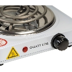 Плита настольная электрическая Galaxy Line GL3003 белый, 1 кВт, ТЭН, конфорки - 1, эмаль, поворотные переключатели, фото4