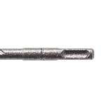 Бур по бетону Denzel двойная спираль, Cobalt W-tip, 10x160 мм, SDS PLUS, фото3