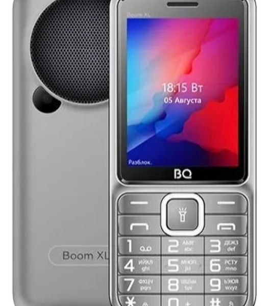 Мобильный телефон BQ 2810 BOOM XL серый