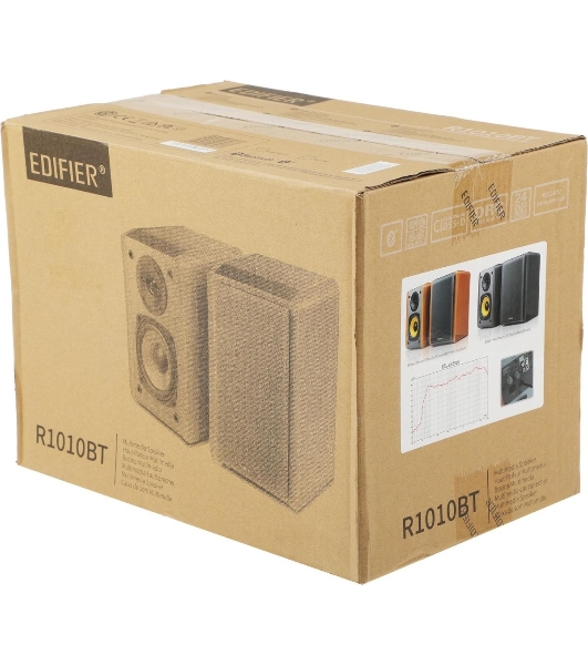 Колонки Edifier R1010BT 2.0 коричневый/коричневый 24Вт BT