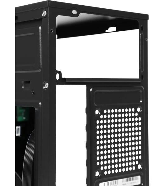 Компьютерный корпус Accord Entry ACC-2053B черный без БП mATX 1x80мм 1x120мм 2xUSB2.0 audio
