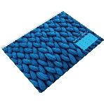Папка на молнии ZIP Silwerhof FABRIC A5+ ПВХ 0.25мм, фото 1