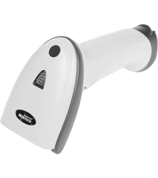 Сканер штрих-кода ручной Mertech CL-2210 BLE Dongle (4833) 1D/2D имидж, беспроводной, 100 скан/сек, USB-HID; USB-COM - эмуляция; RS-232 - эмуляция; Bluetooth - BLE 5.0, белый