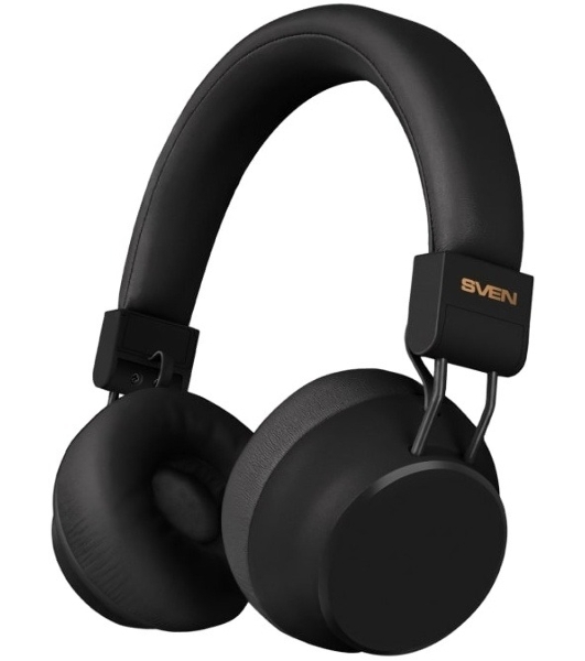 Беспроводные/проводные наушники Sven AP-B710MV черный, полноразмерные, Bluetooth + Jack 3.5 мм, складная конструкция, до 22 ч