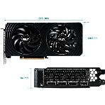 Видеокарта Palit PA-RTX 5060Ti DUAL 8Gb PCI-E 5.0 GeForce RTX 5060TI 8Gb 128bit GDDR7 2407/28000 HDMIx1 DPx3 HDCP Ret, фото2