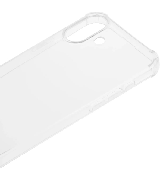 Чехол (клип-кейс) BoraSCO для Apple iPhone 16 Plus Bumper Case прозрачный (73520)