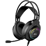 Гарнитура Genius HS-GX580U чёрный, проводная, USB, подсветка, фото 1