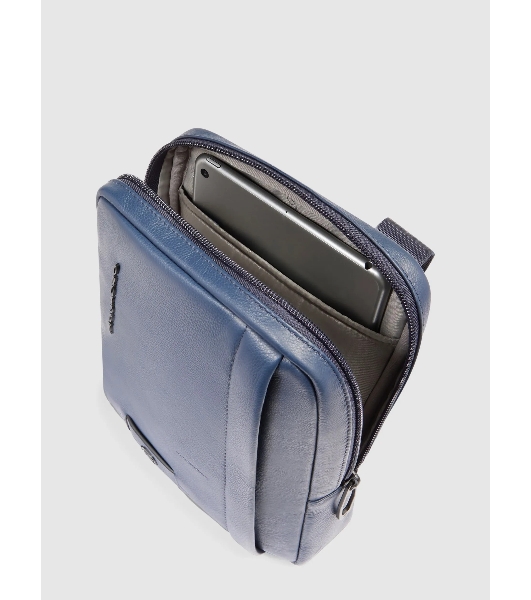 Сумка мужская Piquadro Russel CA3084W137/BLU синяя натур.кожа