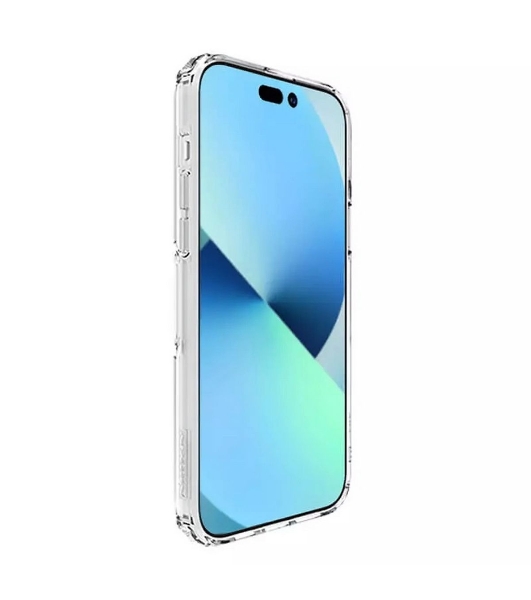 Чехол Nature TPU Pro Magnetic Case, белый, (AP IP15 Plus)