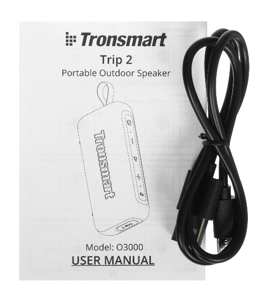 Портативная колонка TRONSMART Trip 2 Black (O3000), черный