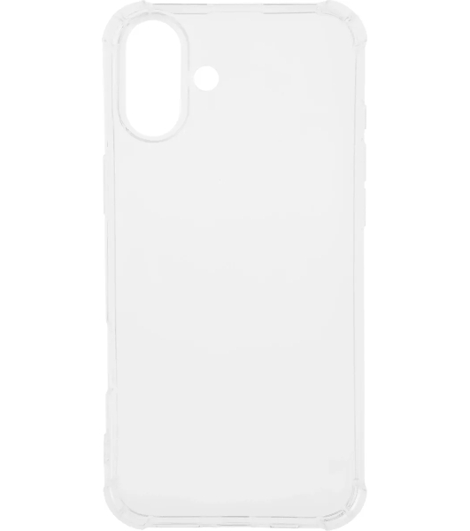 Чехол (клип-кейс) BoraSCO для Apple iPhone 16 Plus Bumper Case прозрачный (73520)